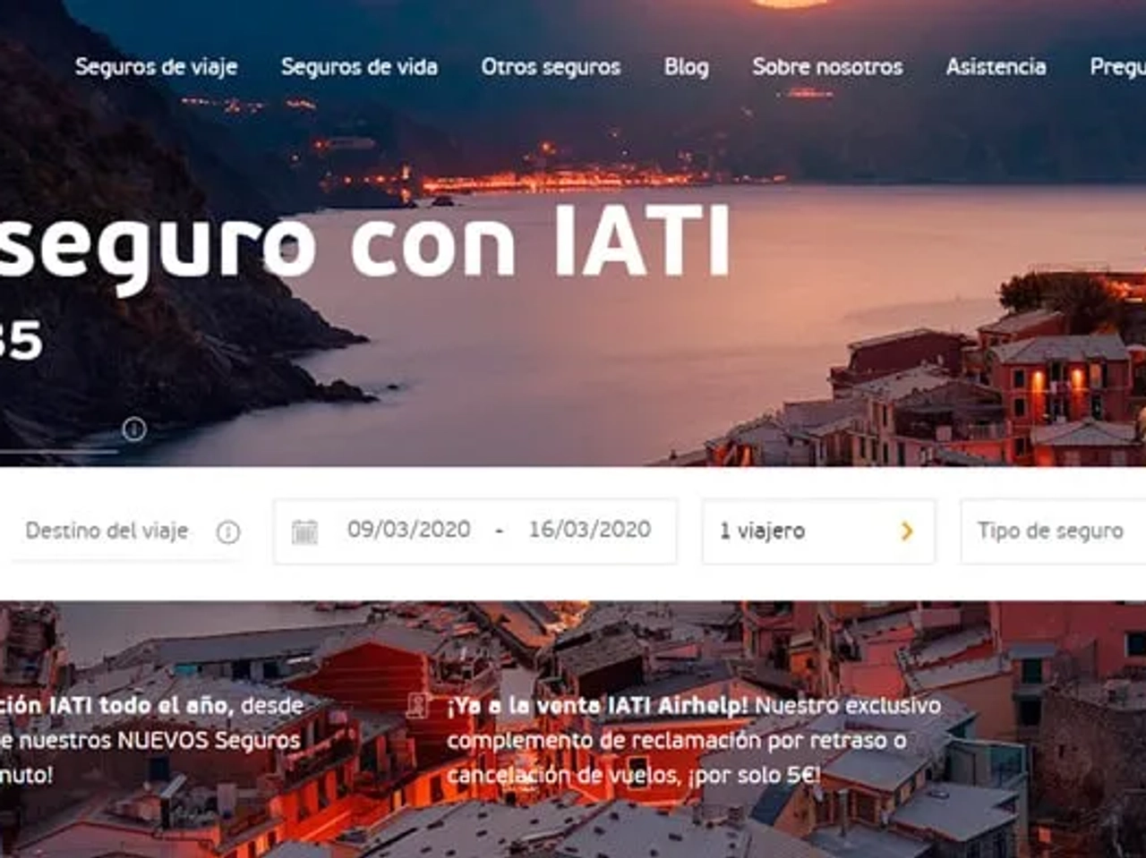 Nueva web IATI Seguros
