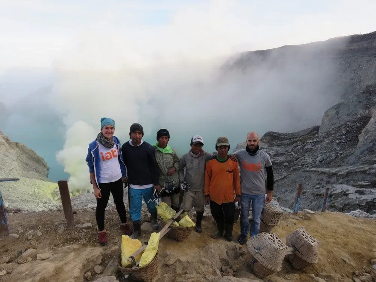 subir al volcán Ijen