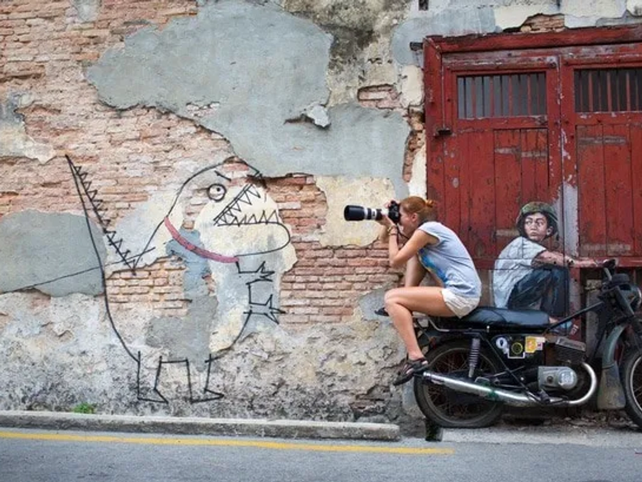 Street Art en Penang -Mapa arte callejero George Town