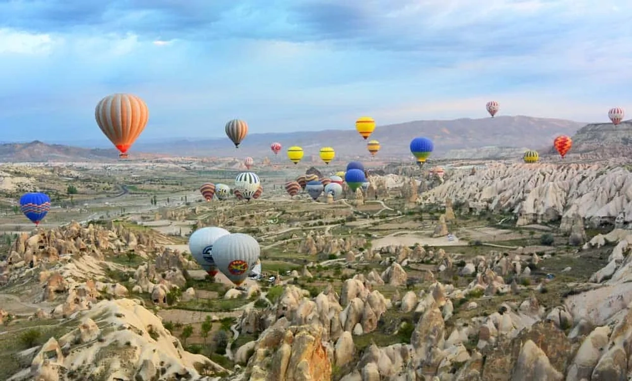 globos en la Capadocia