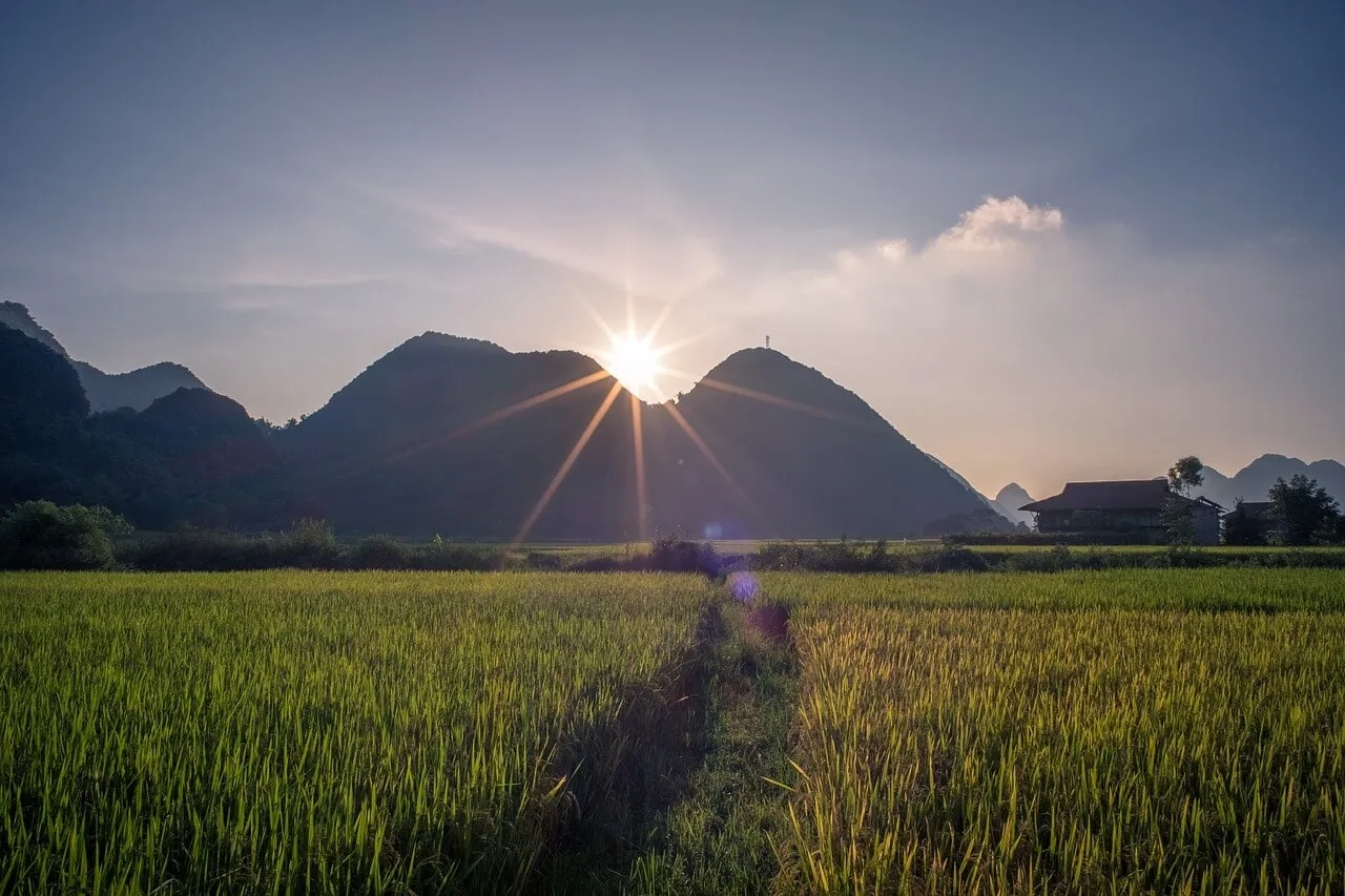 montanhas de sa pa no vietname