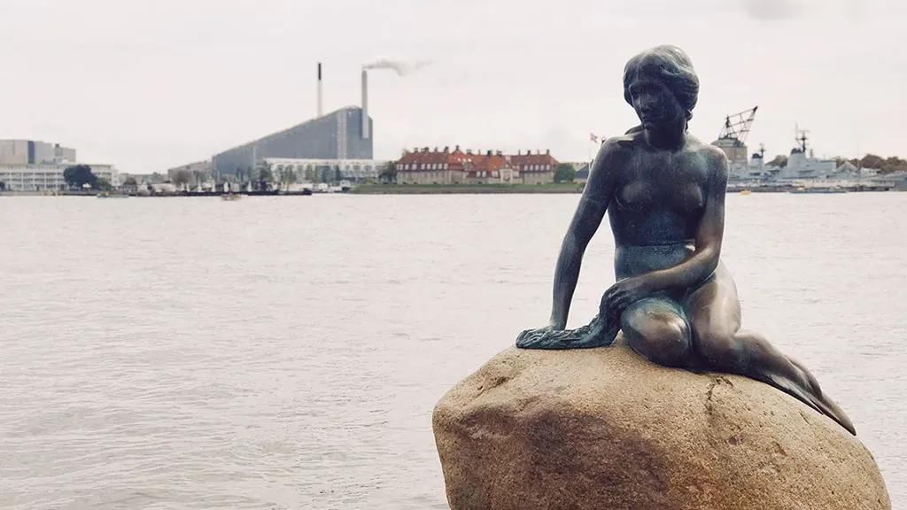 Onde ver estátua da Pequena Sereia