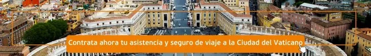 seguro de viaje Ciudad del Vaticano