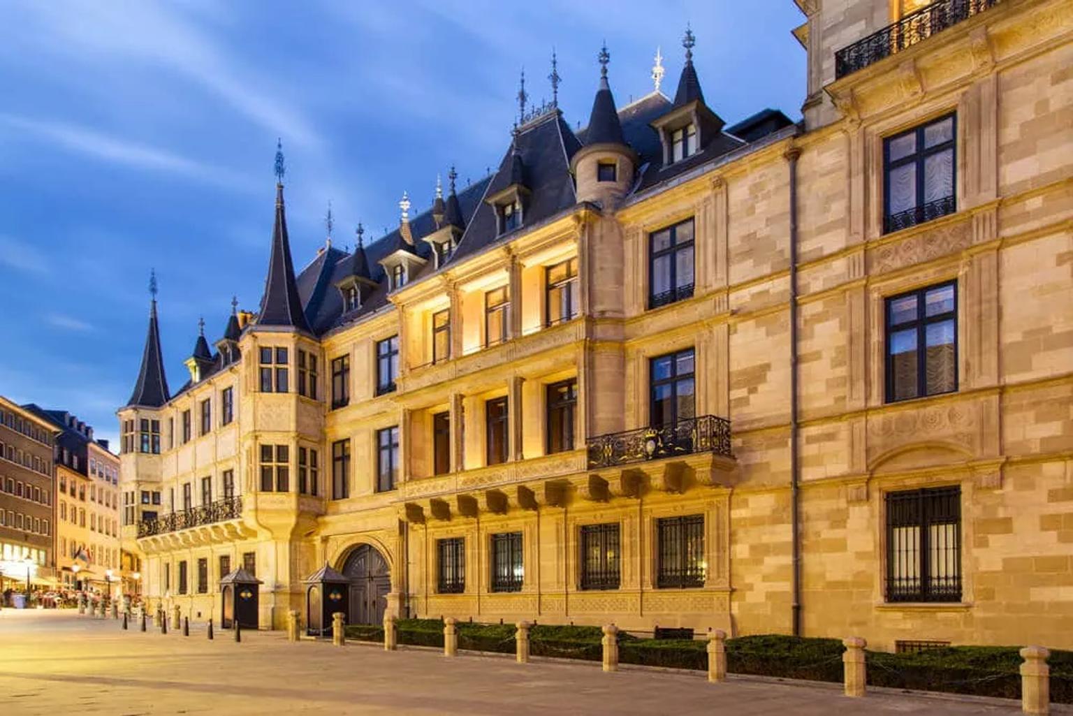 palacio grao ducal do luxemburgo