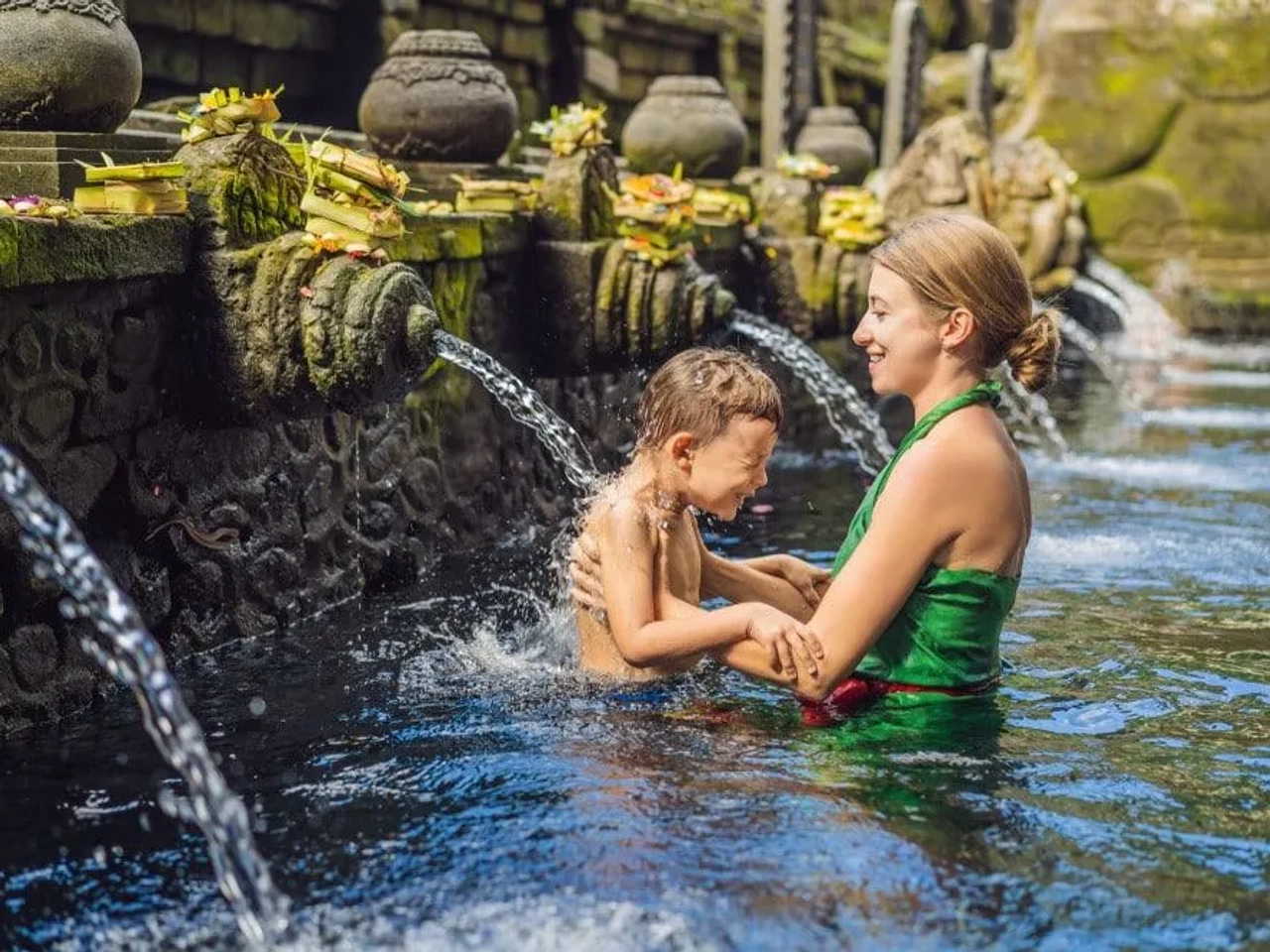Viajar con niños a Bali