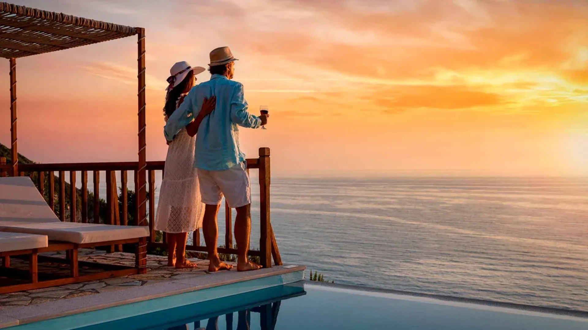 Chicas mirando el Empire State de Nueva York