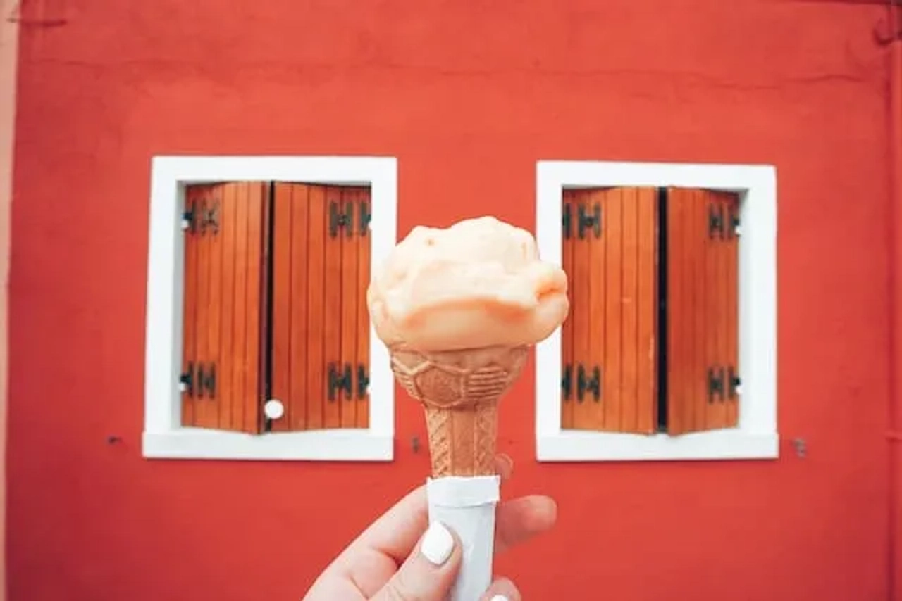 italian gelato in florence