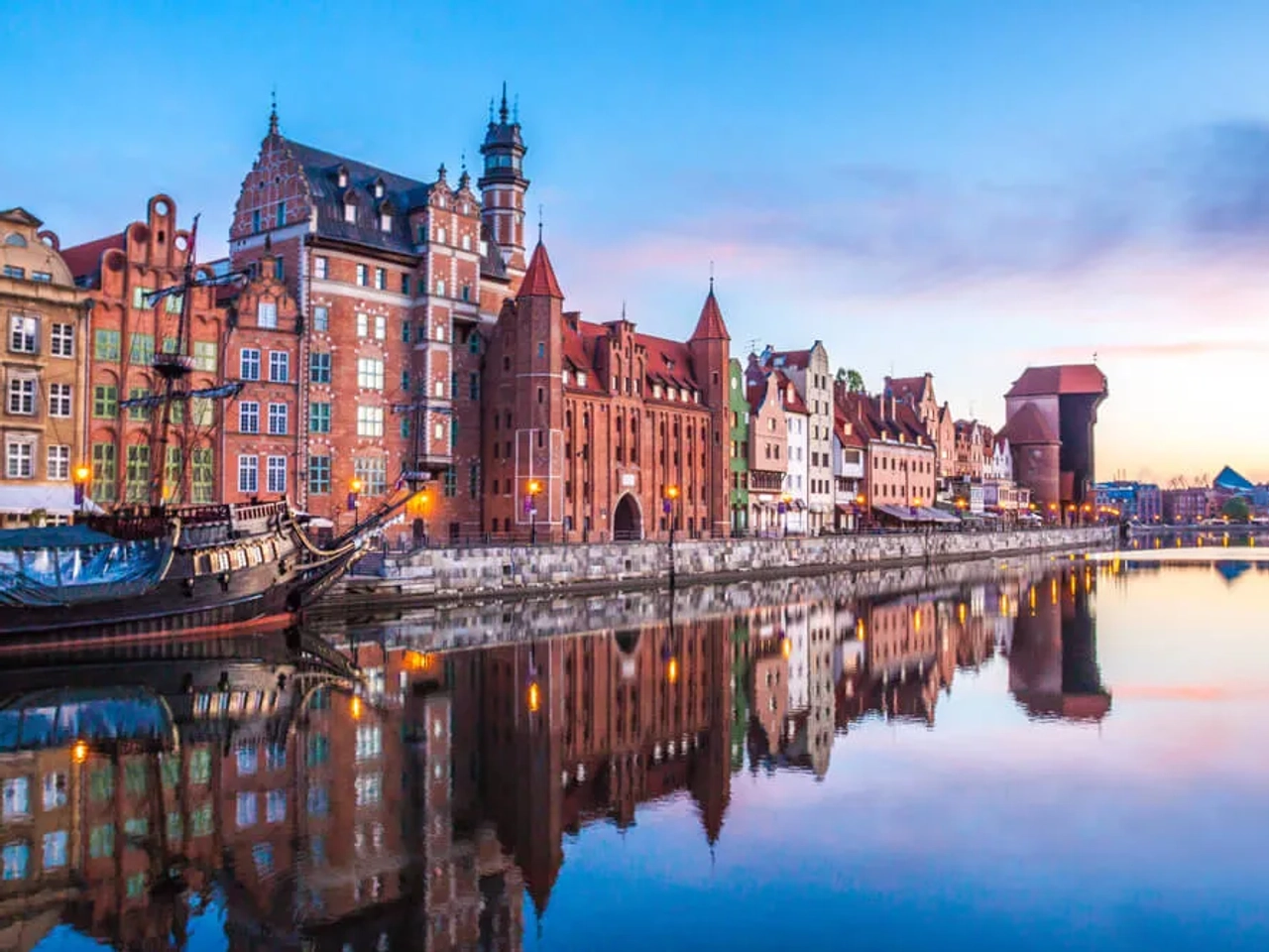 centro da cidade de gdansk