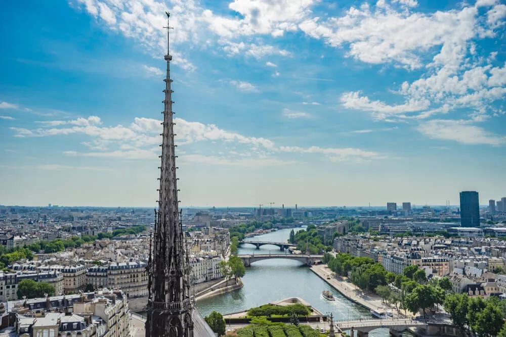 vistas de paris desde notre dame