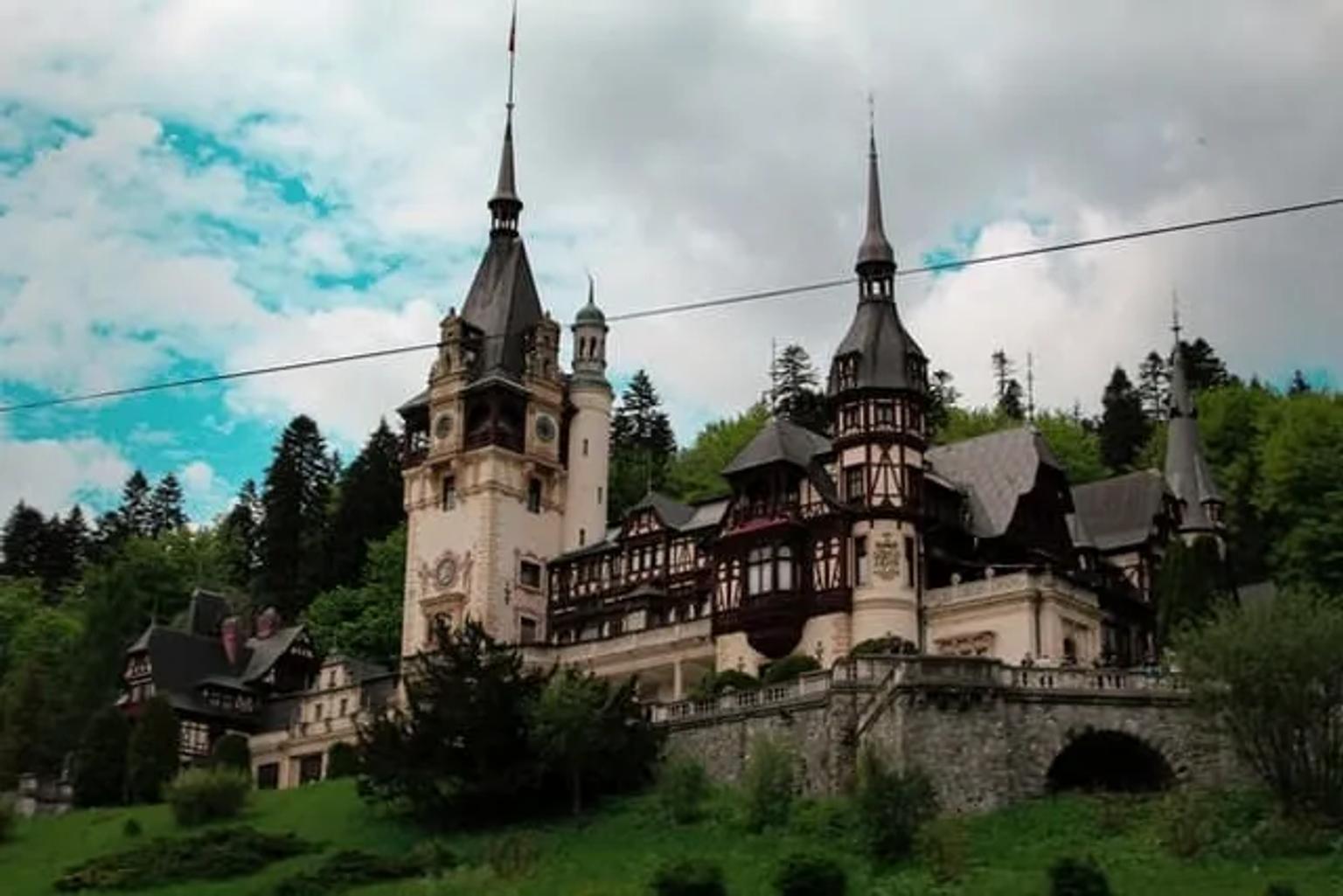 castelo de peles em Sinaia na Roménia