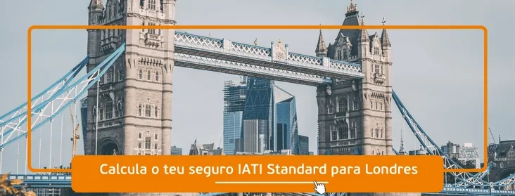 "Calcule seu seguro de viagem IATI para Londres agora!"