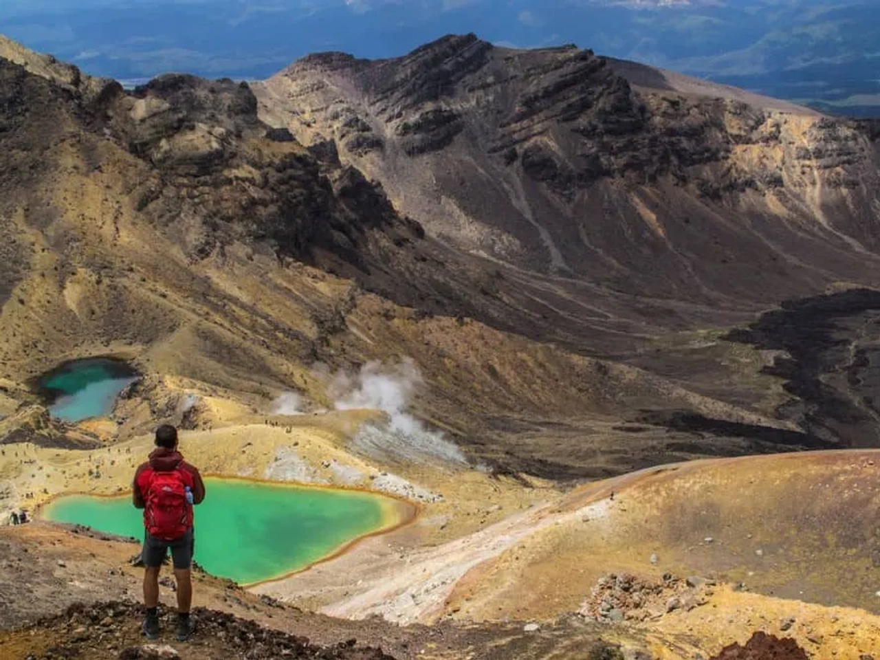 Tongariro Alpine Crossing en Nueva Zelanda