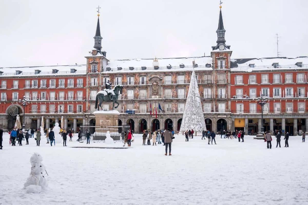mercado navidad Madrid