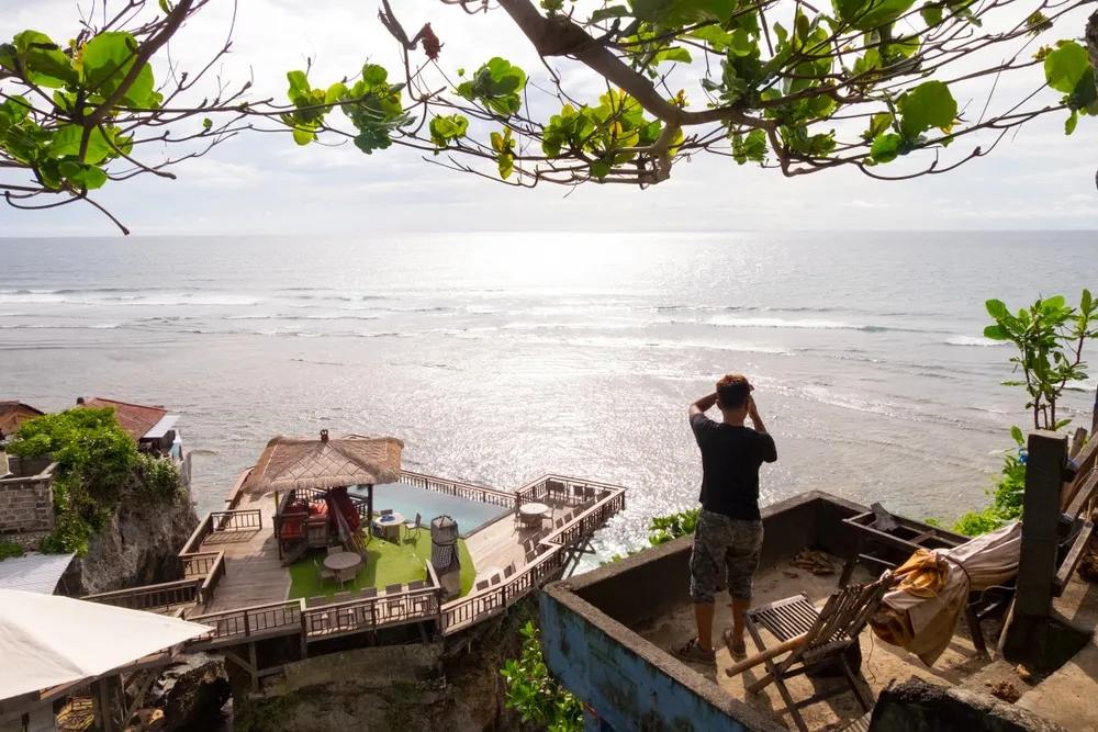praia de padang padang em bali