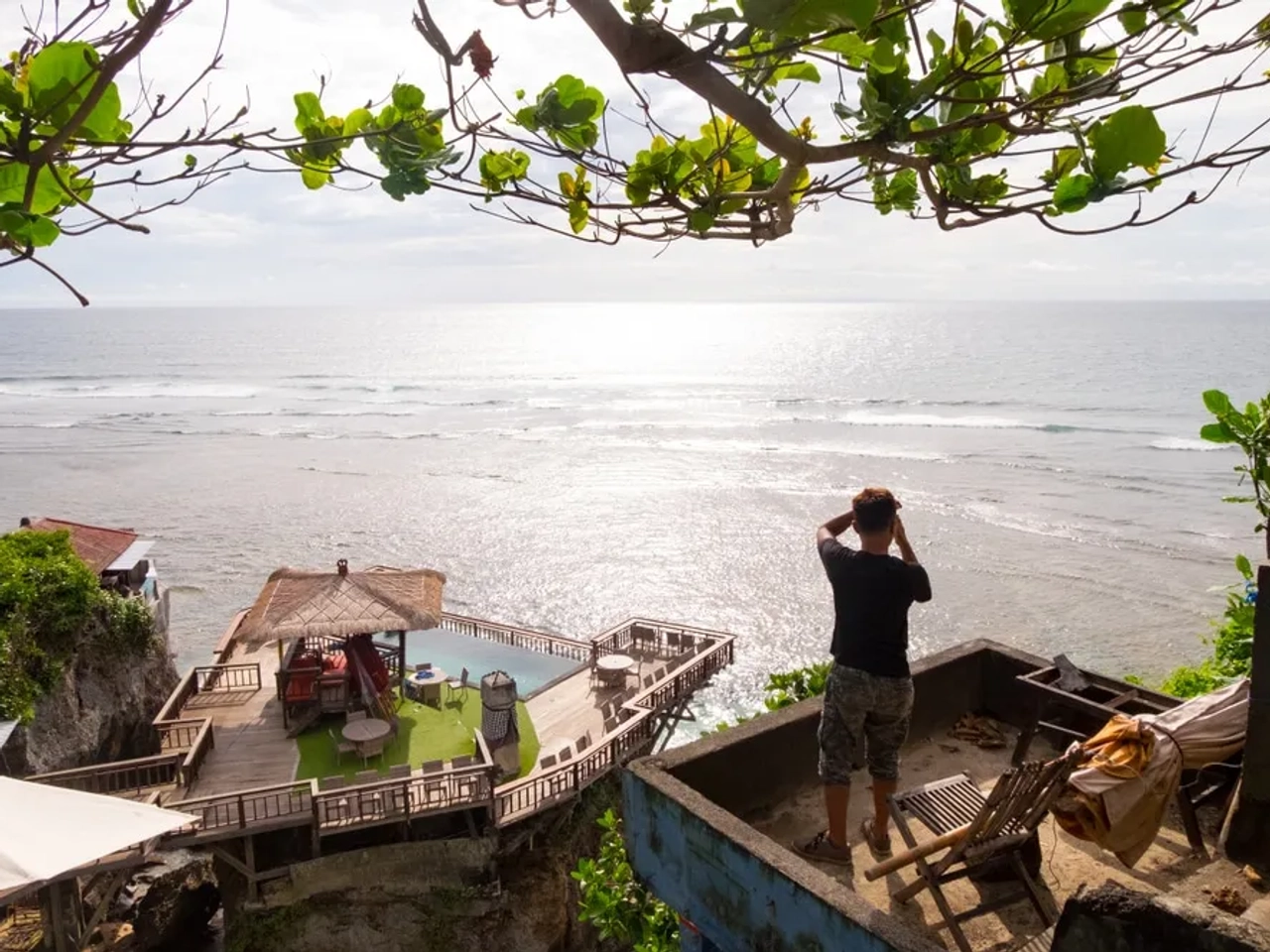 praia de padang padang em bali