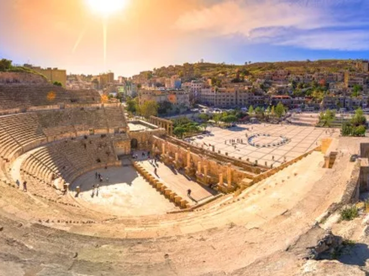 El Teatro romano de Amán