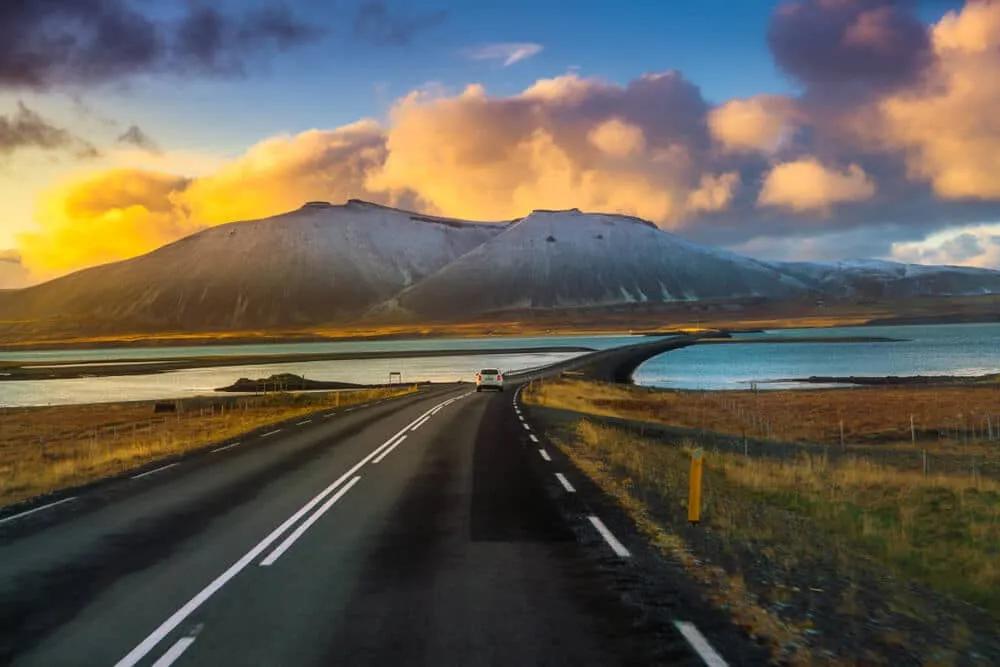 estrada hringvegur na islandia