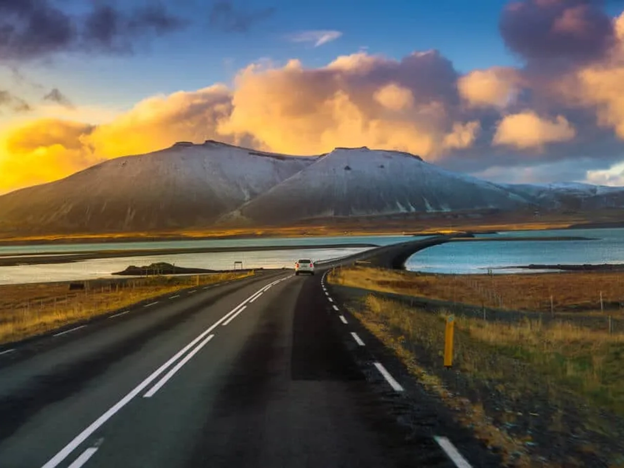 estrada hringvegur na islandia