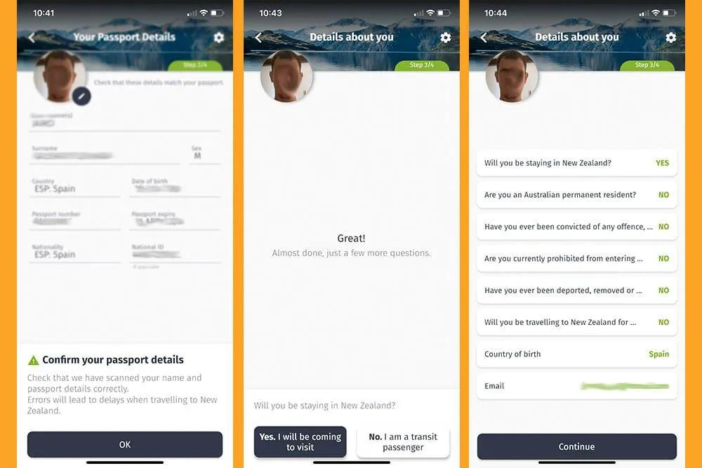 solicitar permiso para viajar a Nueva Zelanda