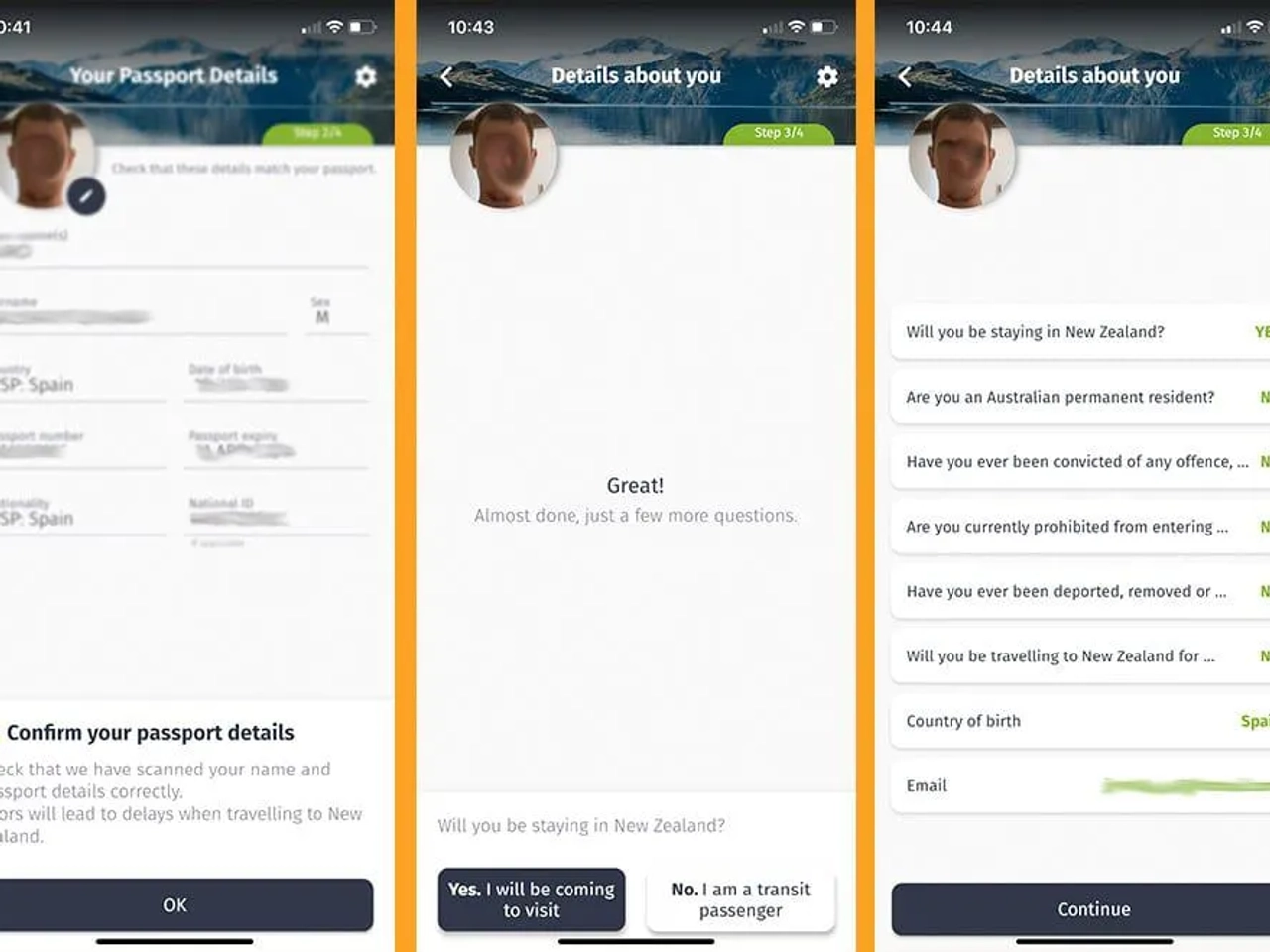solicitar permiso para viajar a Nueva Zelanda