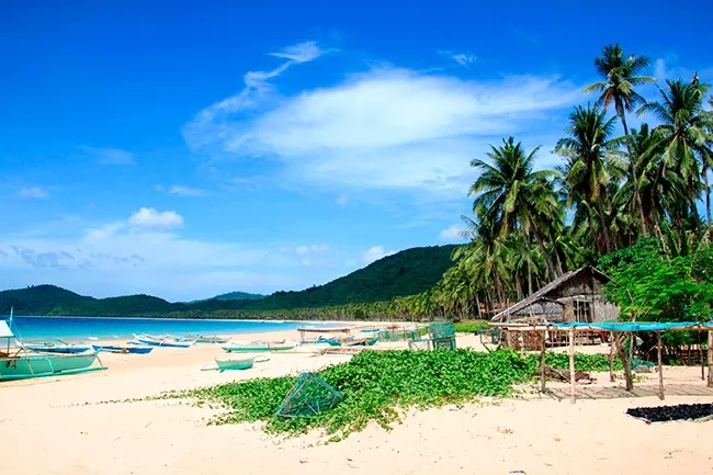 FILIPINAS-Nacpan-Beach-Palawan