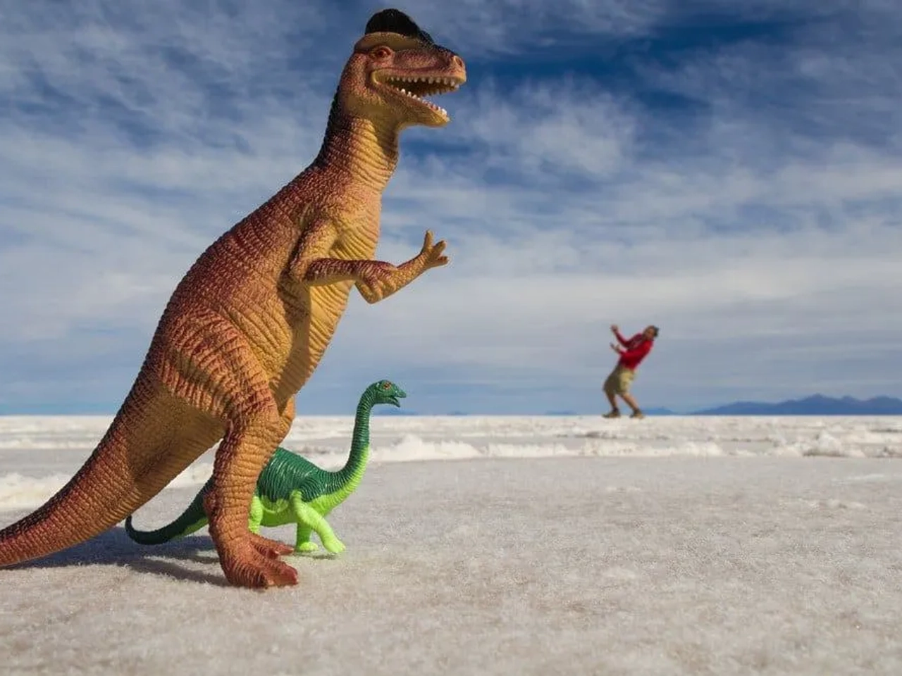 perspectivas en el salar de Uyuni