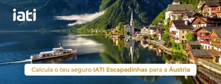 "Calcule seu seguro de viagem IATI para a Áustria agora!"