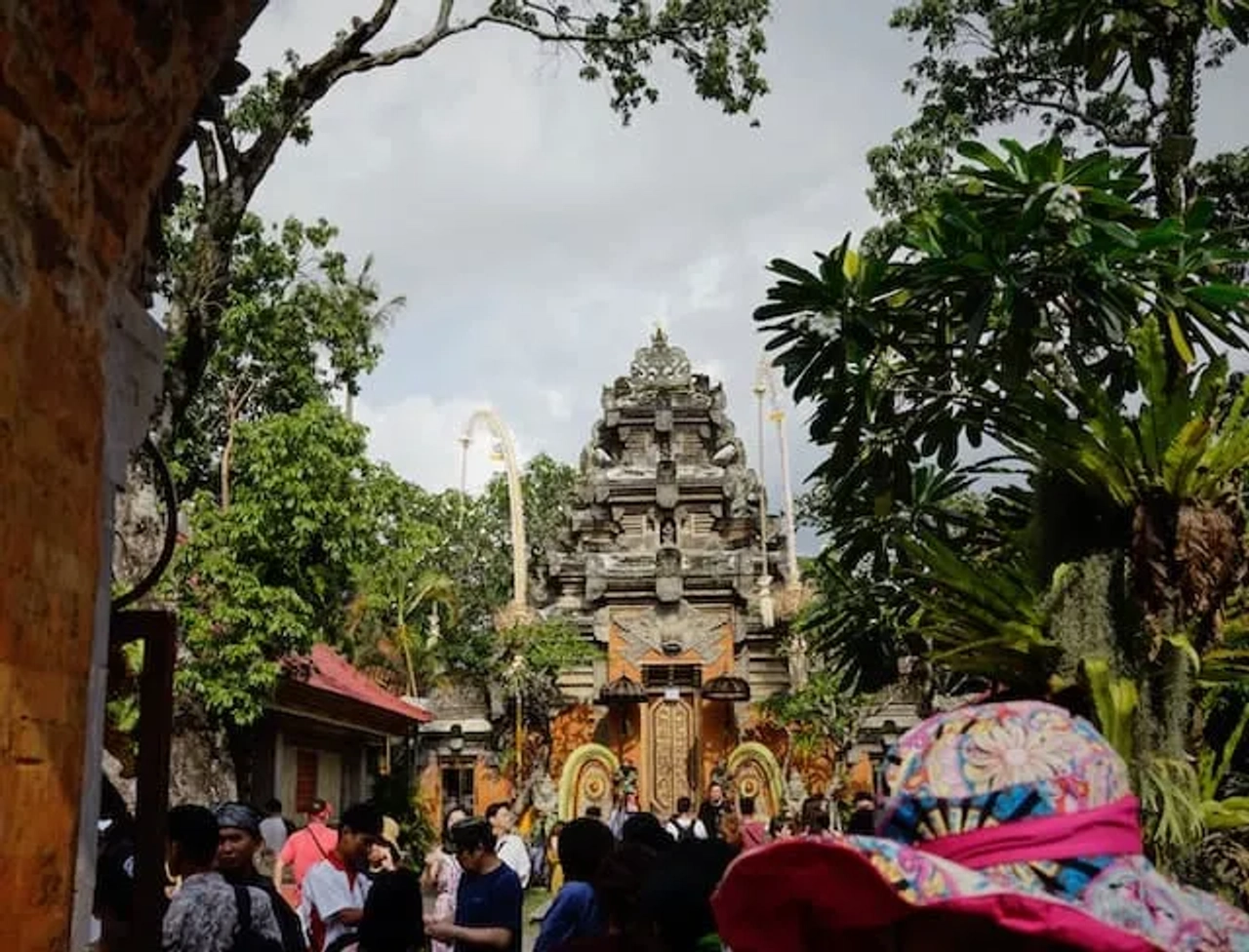 Palácio Real de Ubud na Indonésia