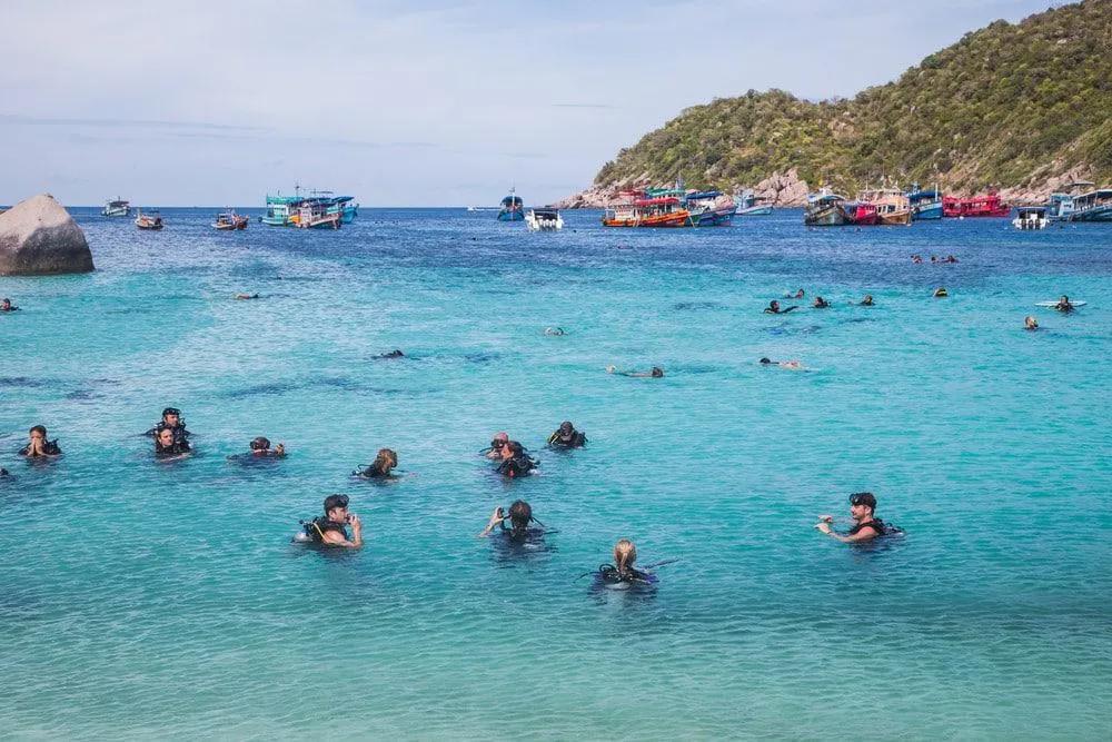 mejores lugares para bucear en Tailandia