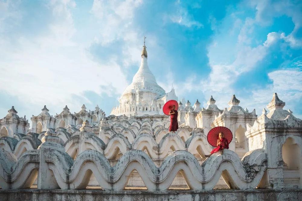 Hsinbyume Pagoda en el itinerario de viaje a Myanmar