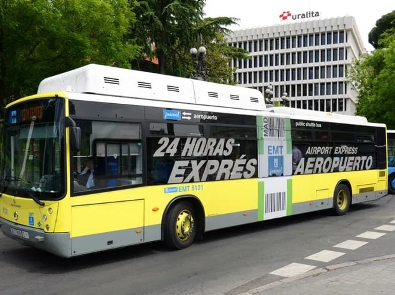 llegar al Aeropuerto de Madrid en bus