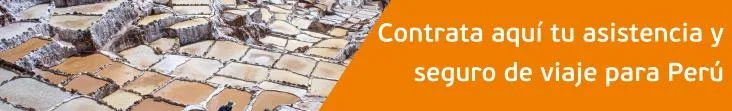 seguro de viaje Perú
