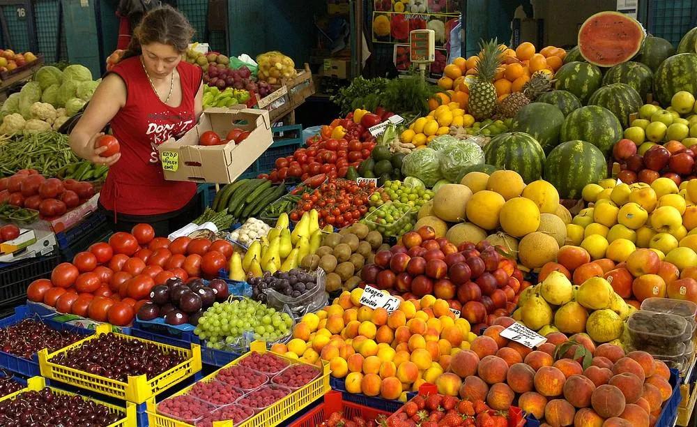 mercados de Sofia Bulgaria