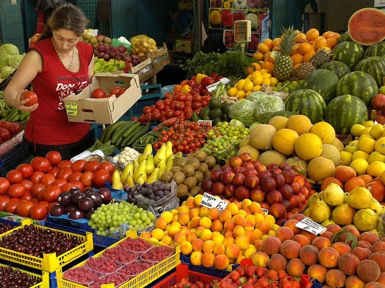 mercados de Sofia Bulgaria