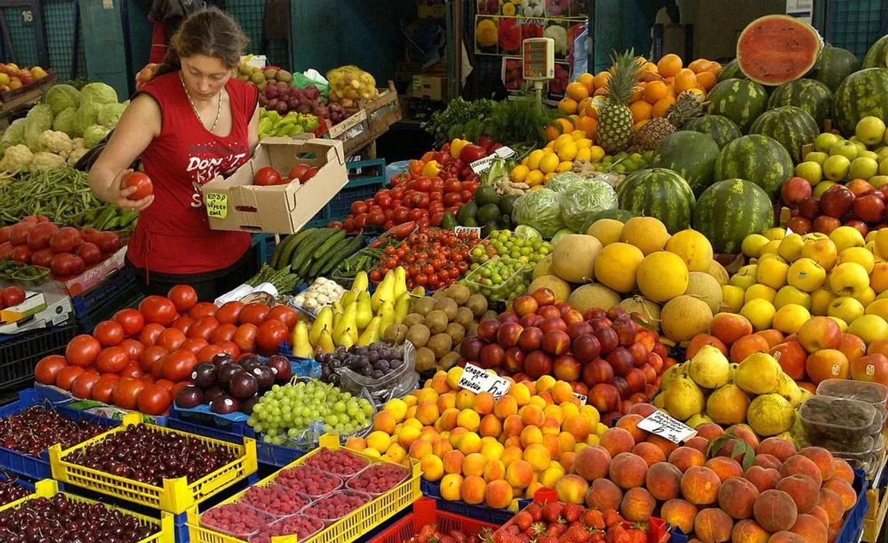 mercados de Sofia Bulgaria