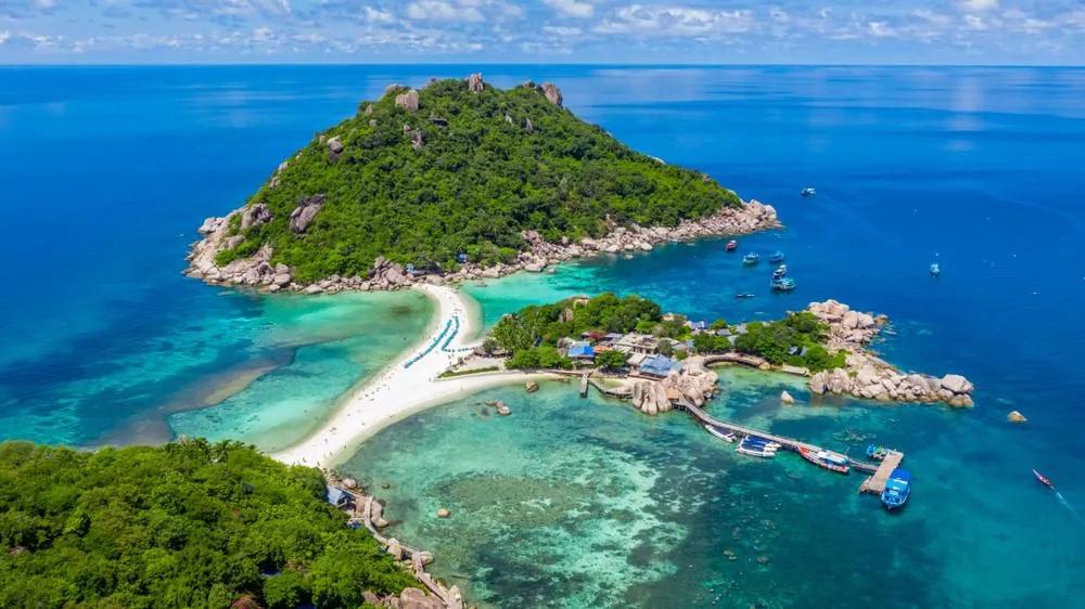 La isla de Koh Nang Yuan