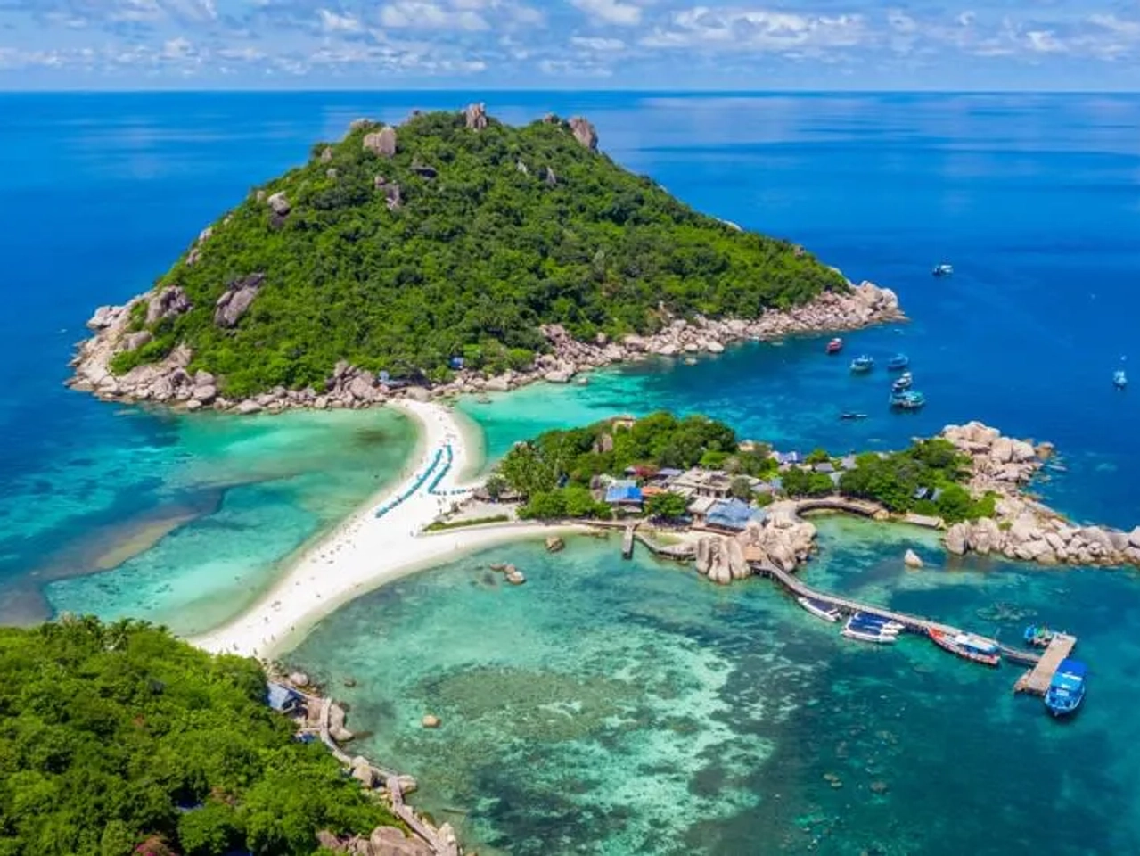 La isla de Koh Nang Yuan