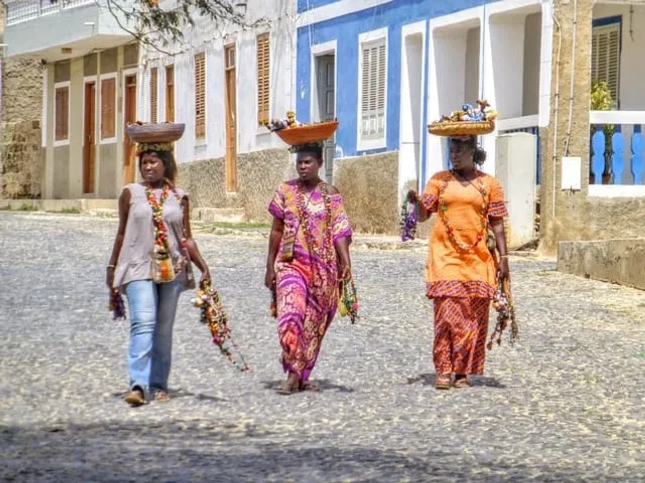 3 locais nas ruas da boa vista em cabo verde