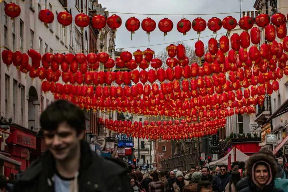 Celebrar el Año Nuevo Chino en Londres