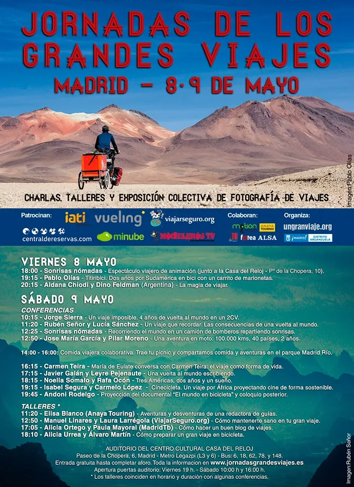 Cartel-JGVmad2 JORNADAS DE GRANDES VIAJES IATI SEGUROS