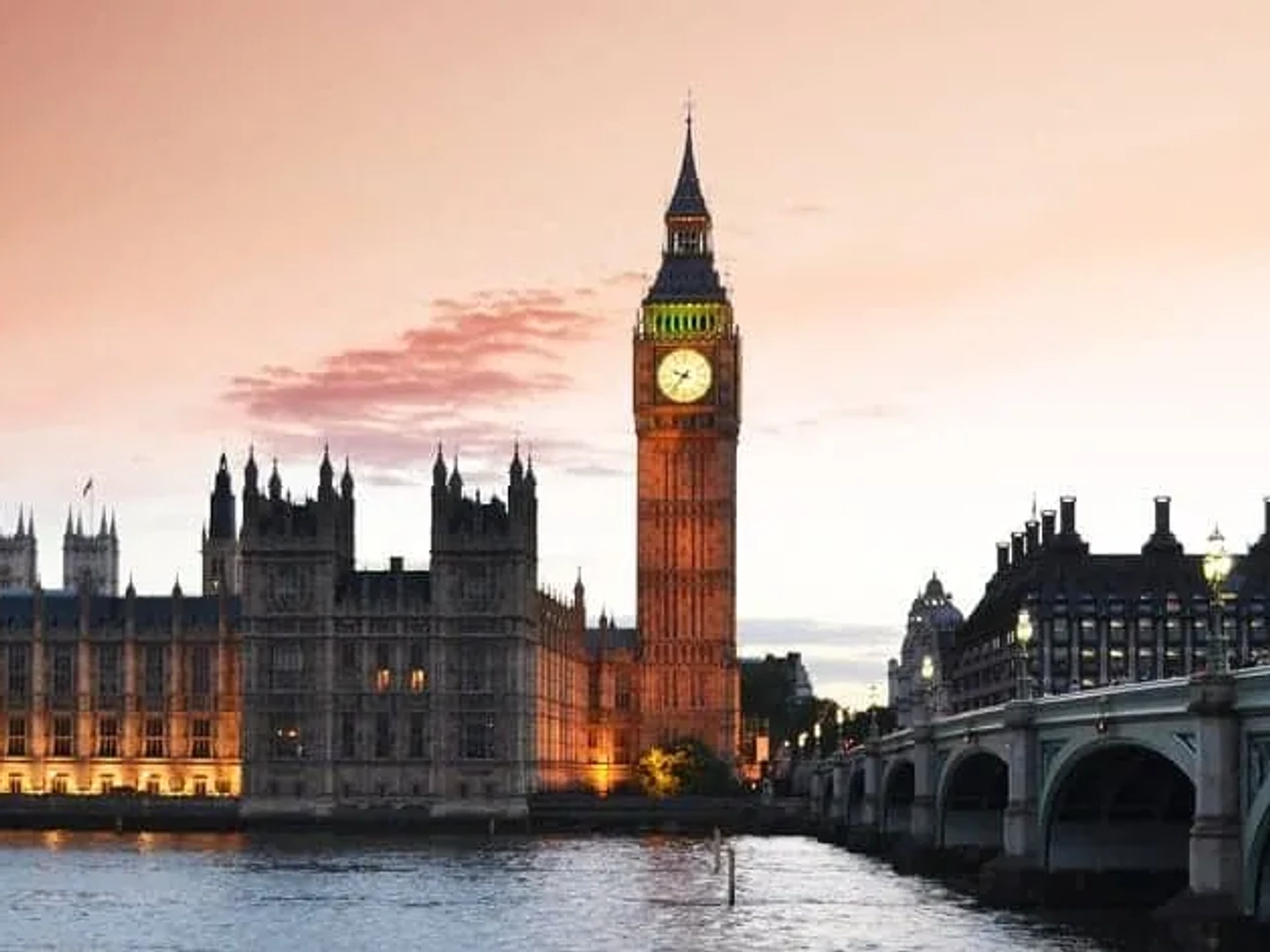 Palácio de Westminster em Londres