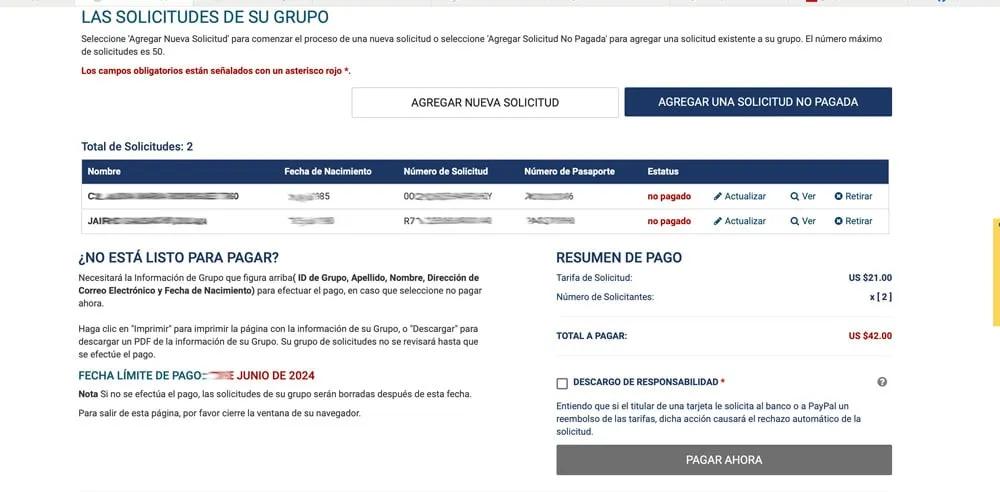 Cuánto vale la ESTA