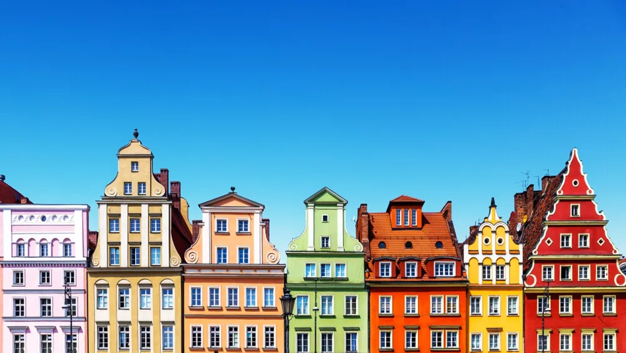 casas tipicas de wroclaw