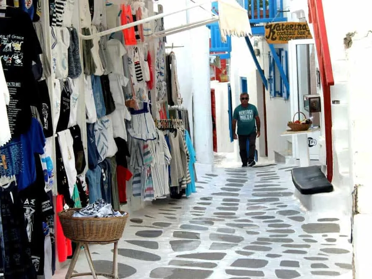 mercado local en Grecia