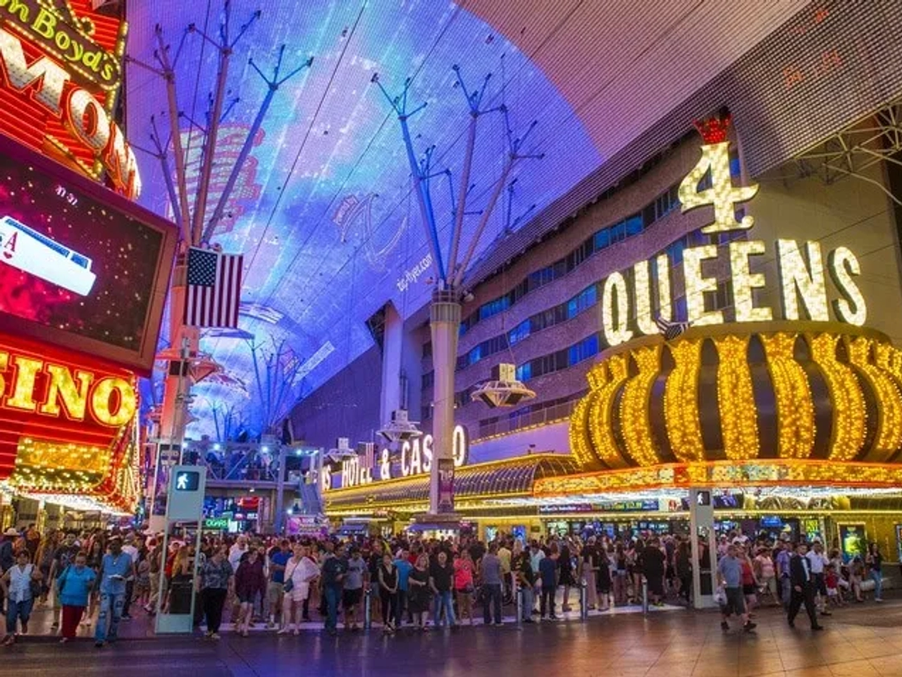 pantalla de Las Vegas