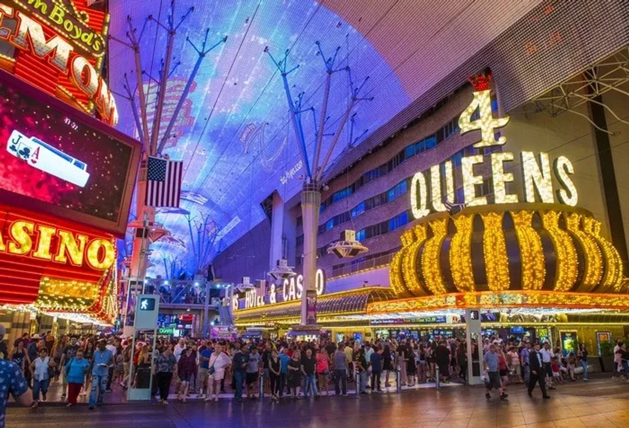 pantalla de Las Vegas