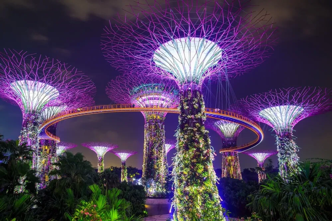 gardens by the bay em singapura