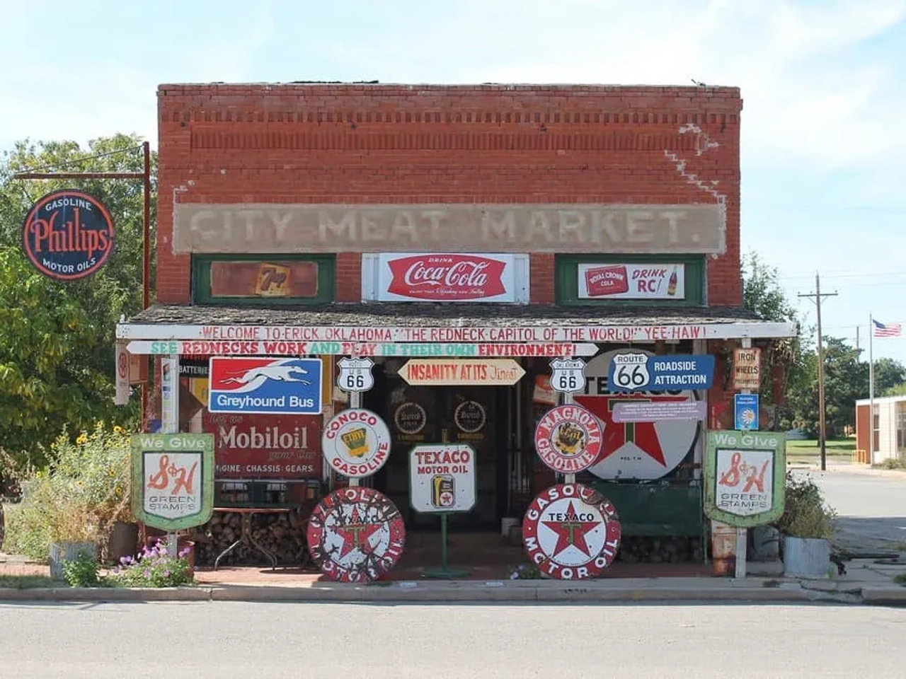 Oklahoma en la Ruta 66 en coche