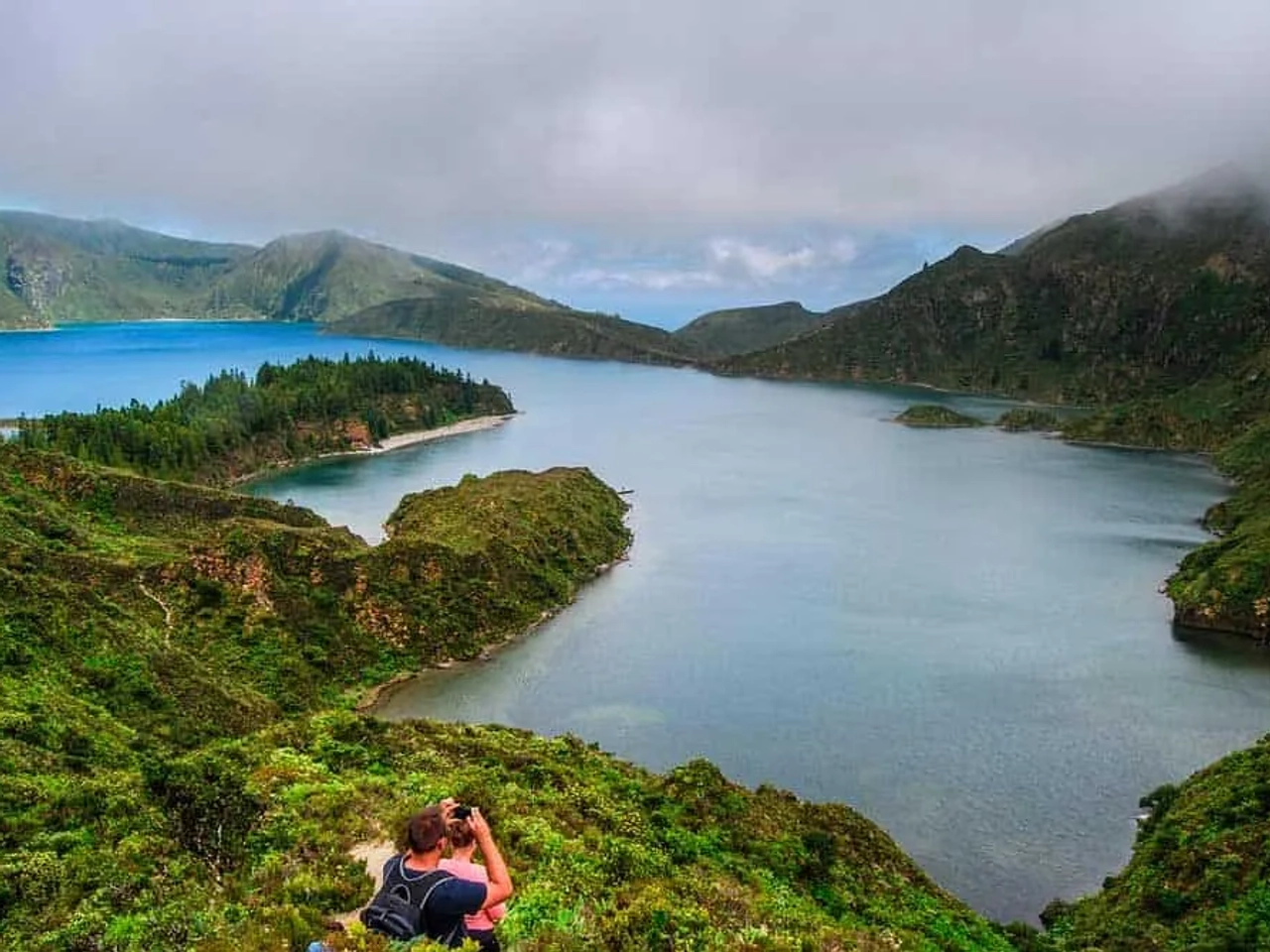 senderismo en Fajã dos Cubres