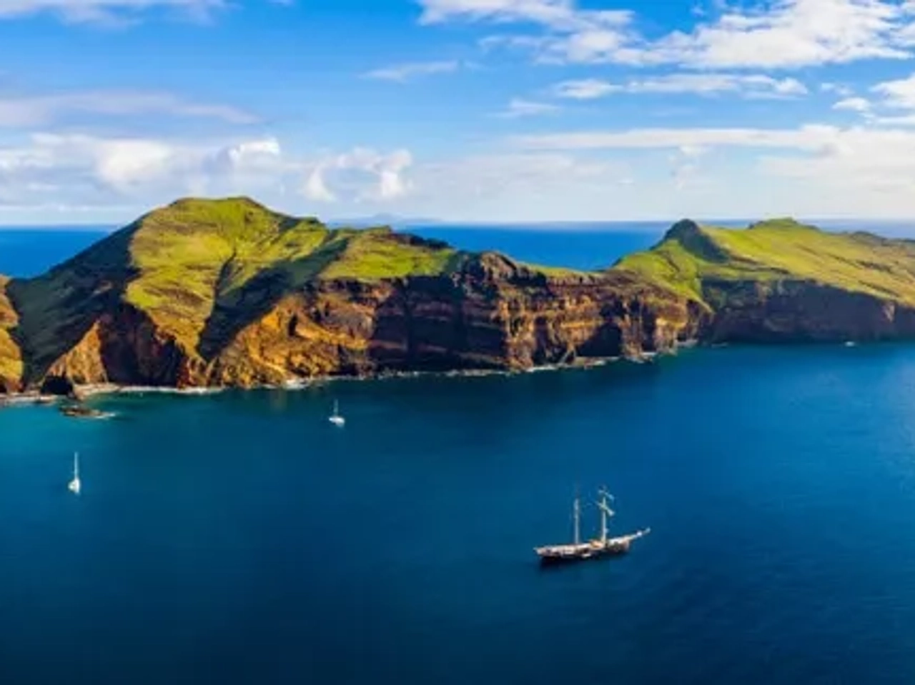 vista panoramica da ponta de são lourenço